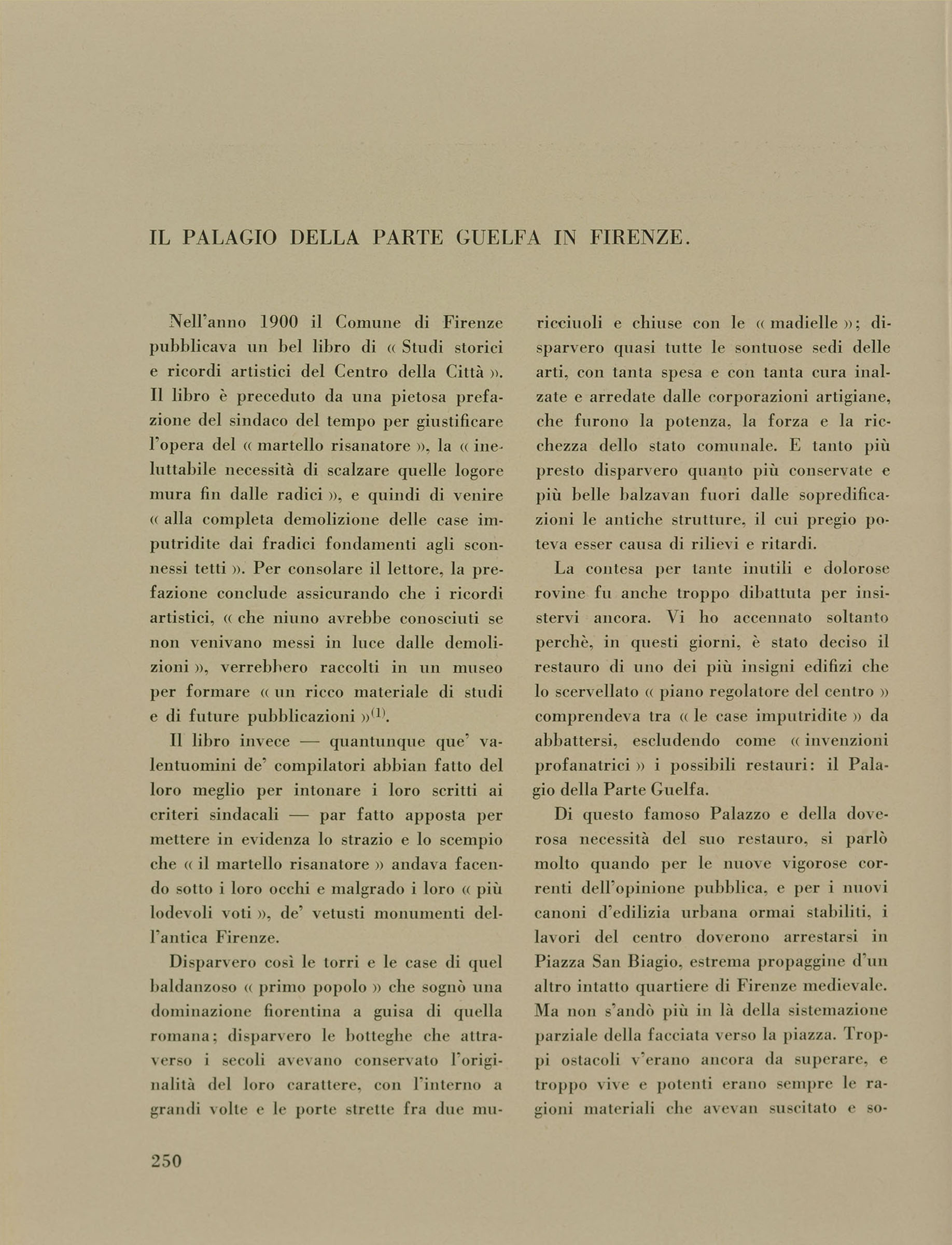 pagina sinistra