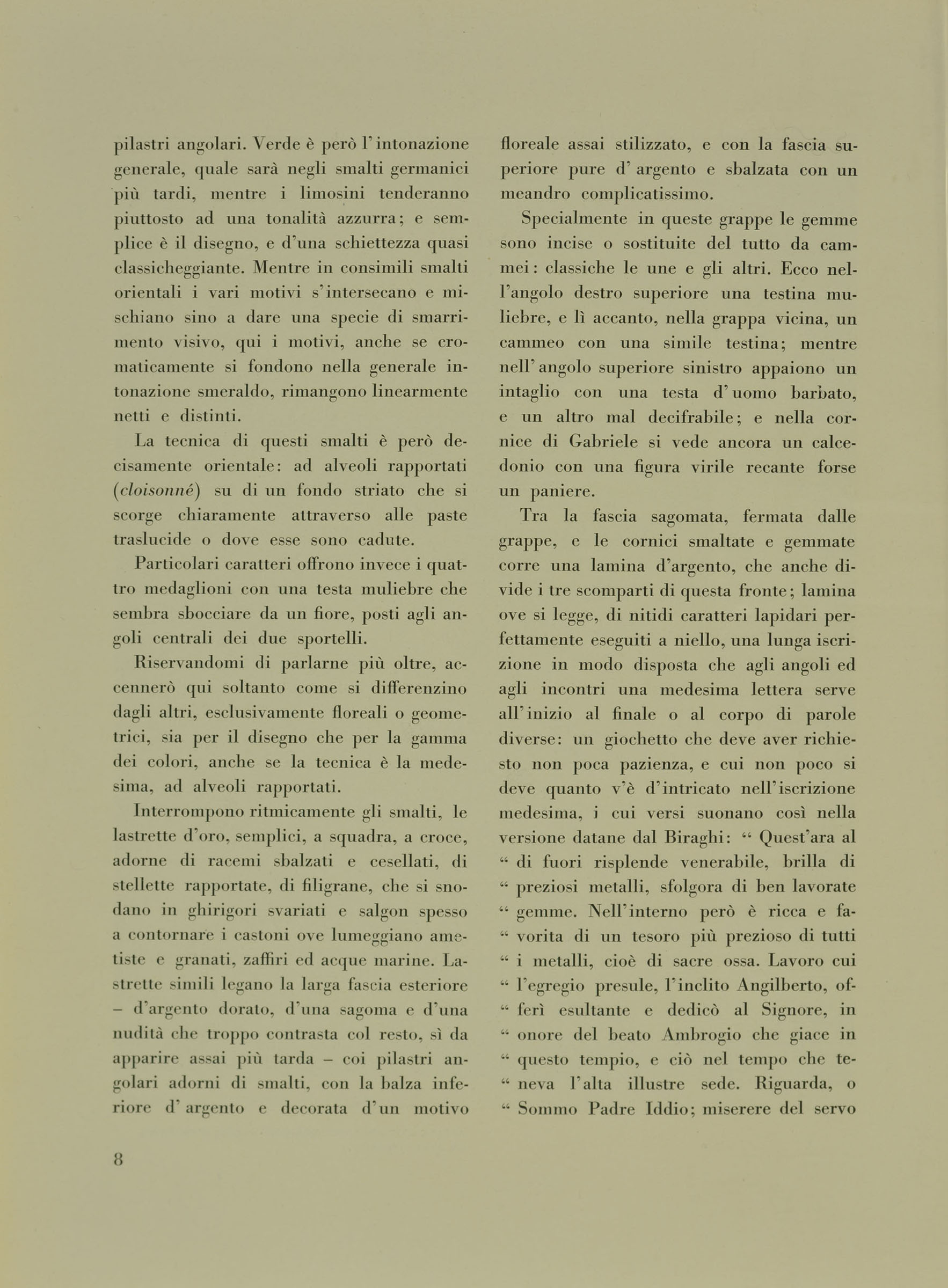 pagina sinistra