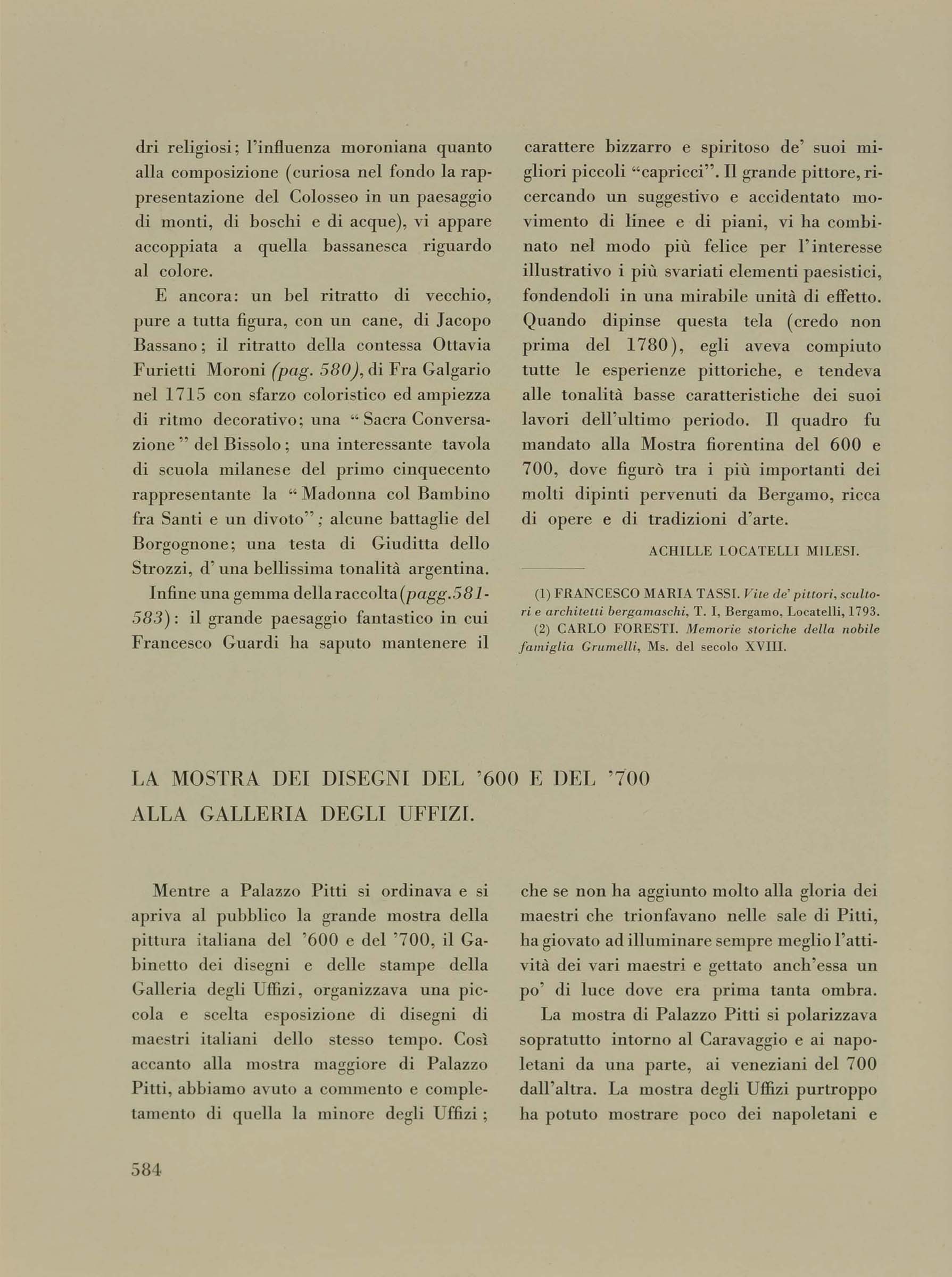 pagina sinistra