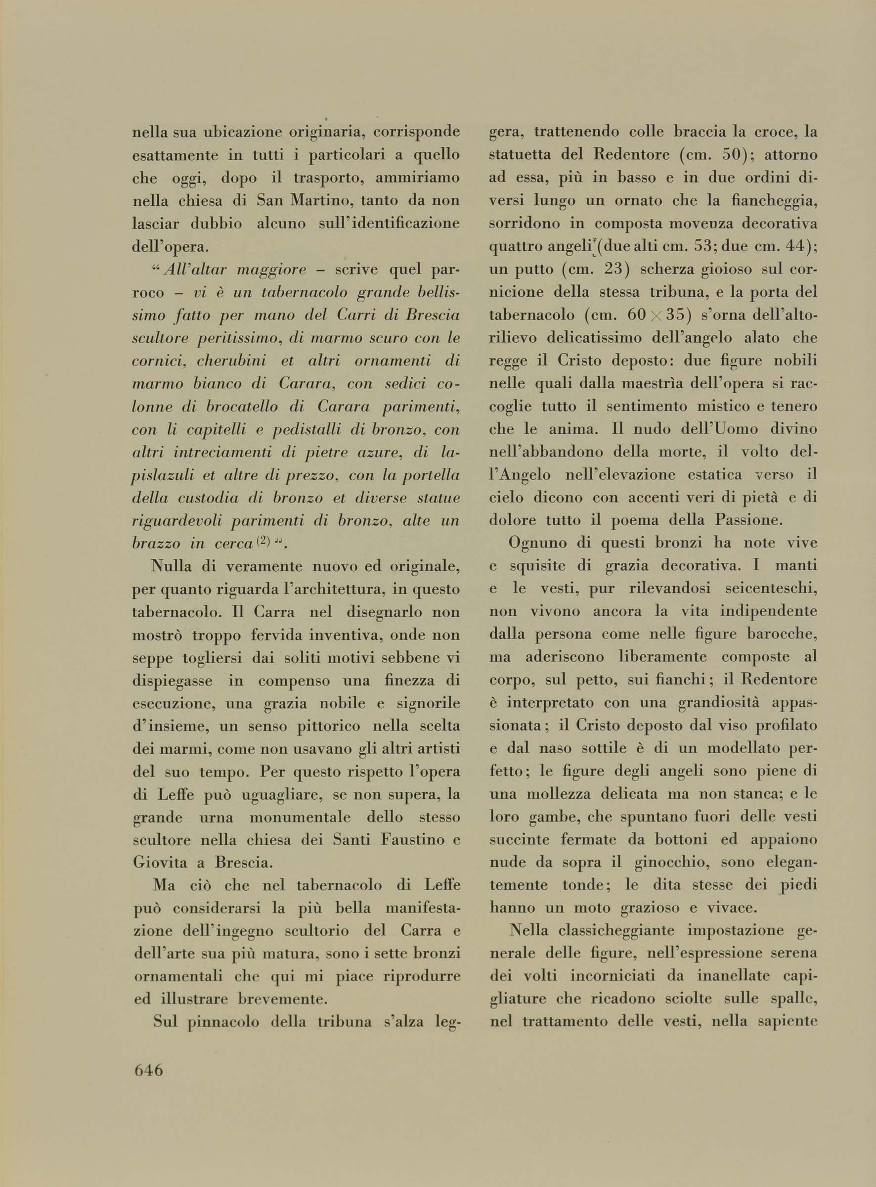 pagina sinistra