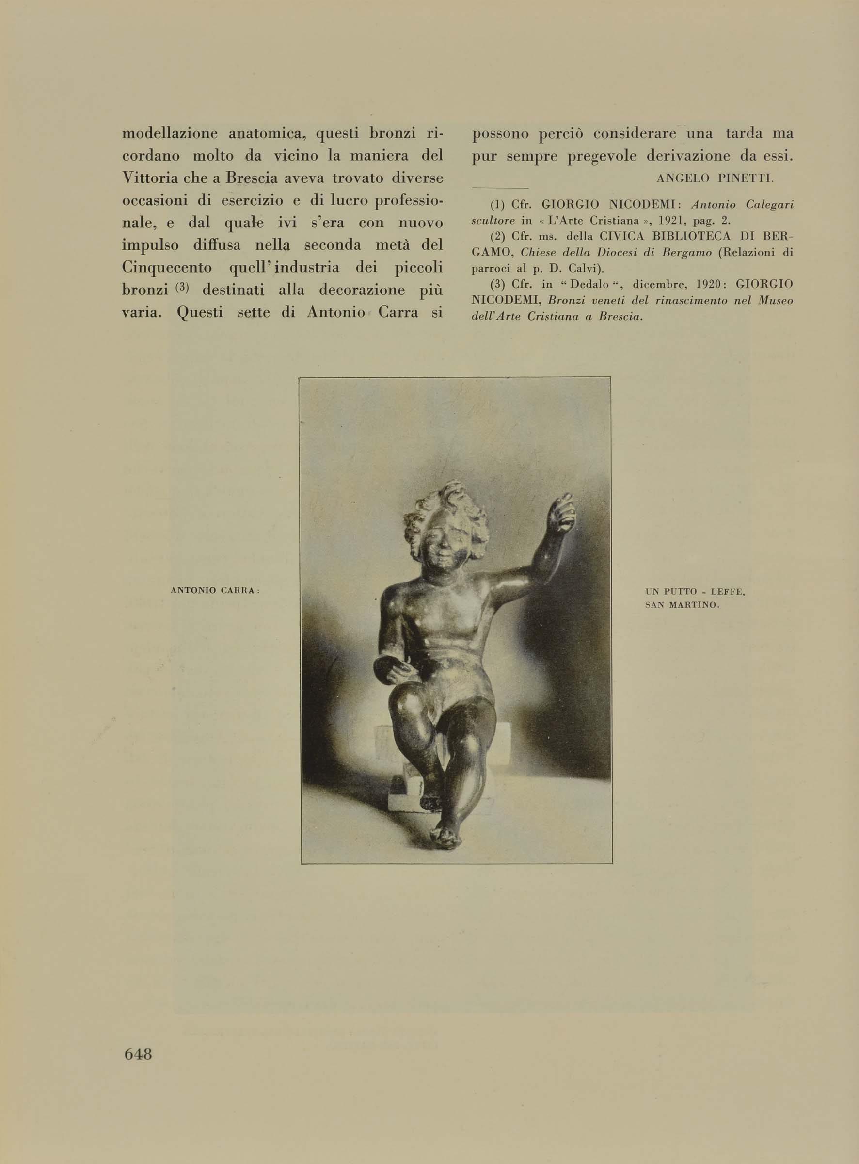 pagina sinistra
