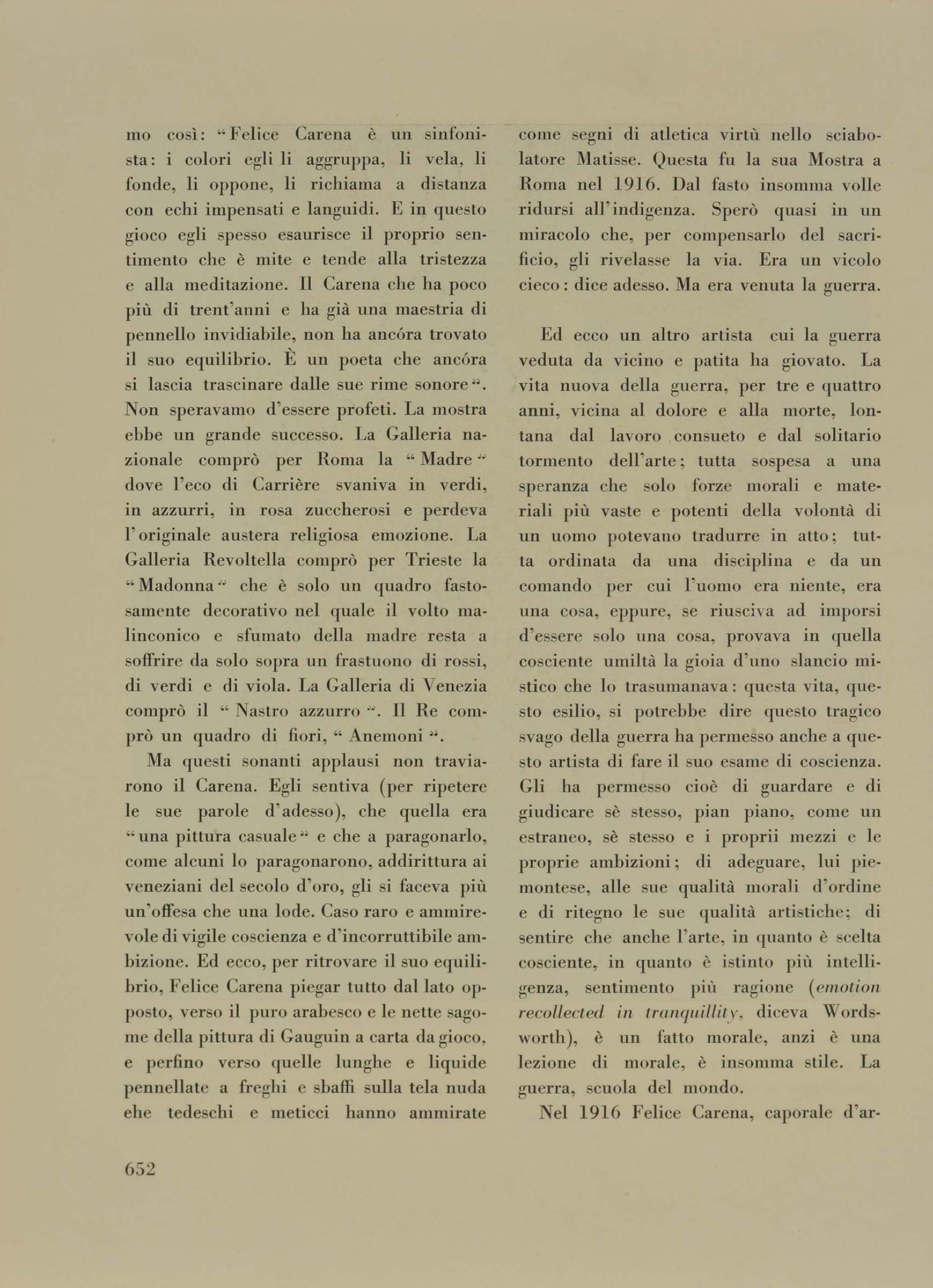 pagina sinistra