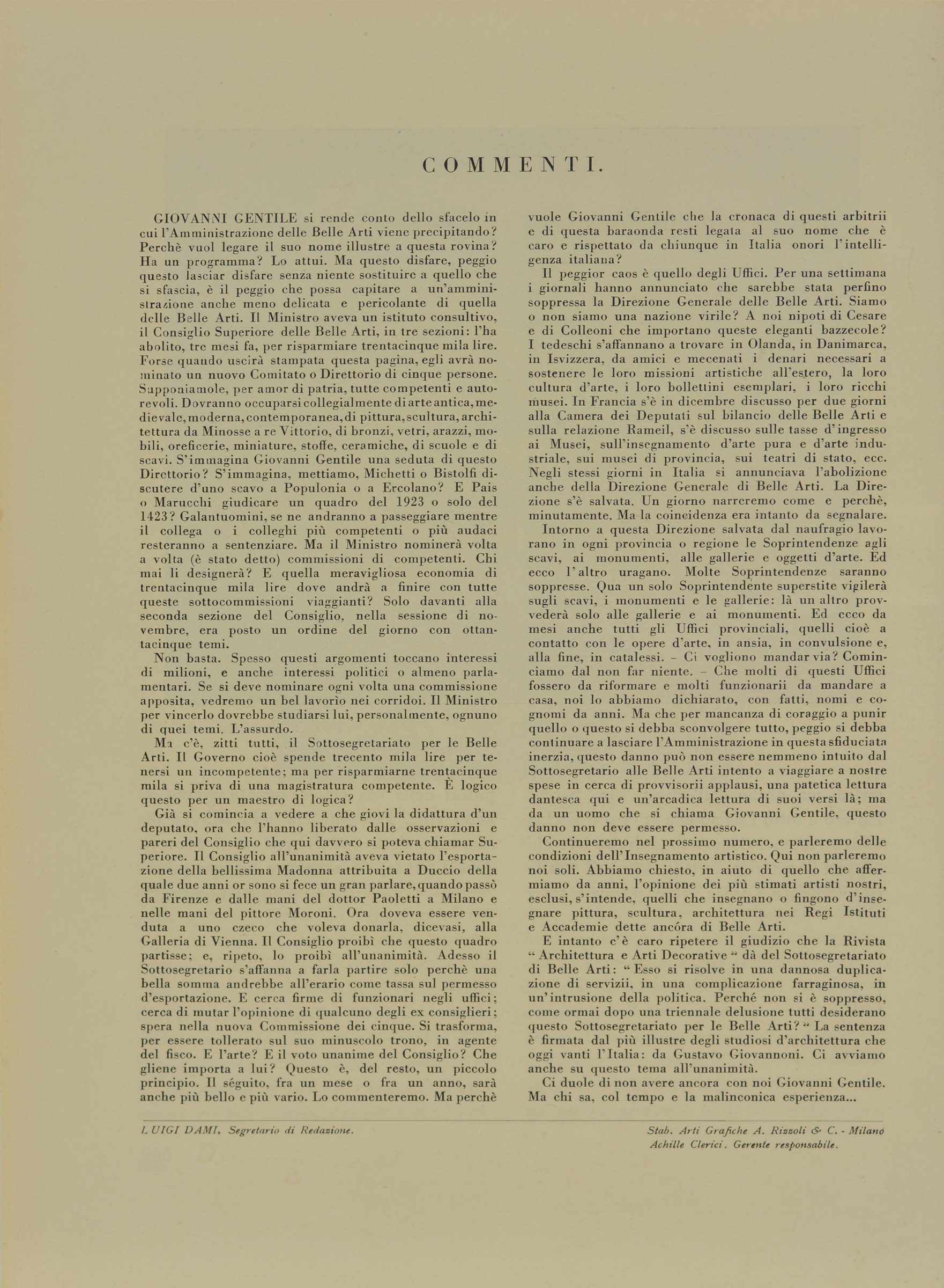 pagina sinistra