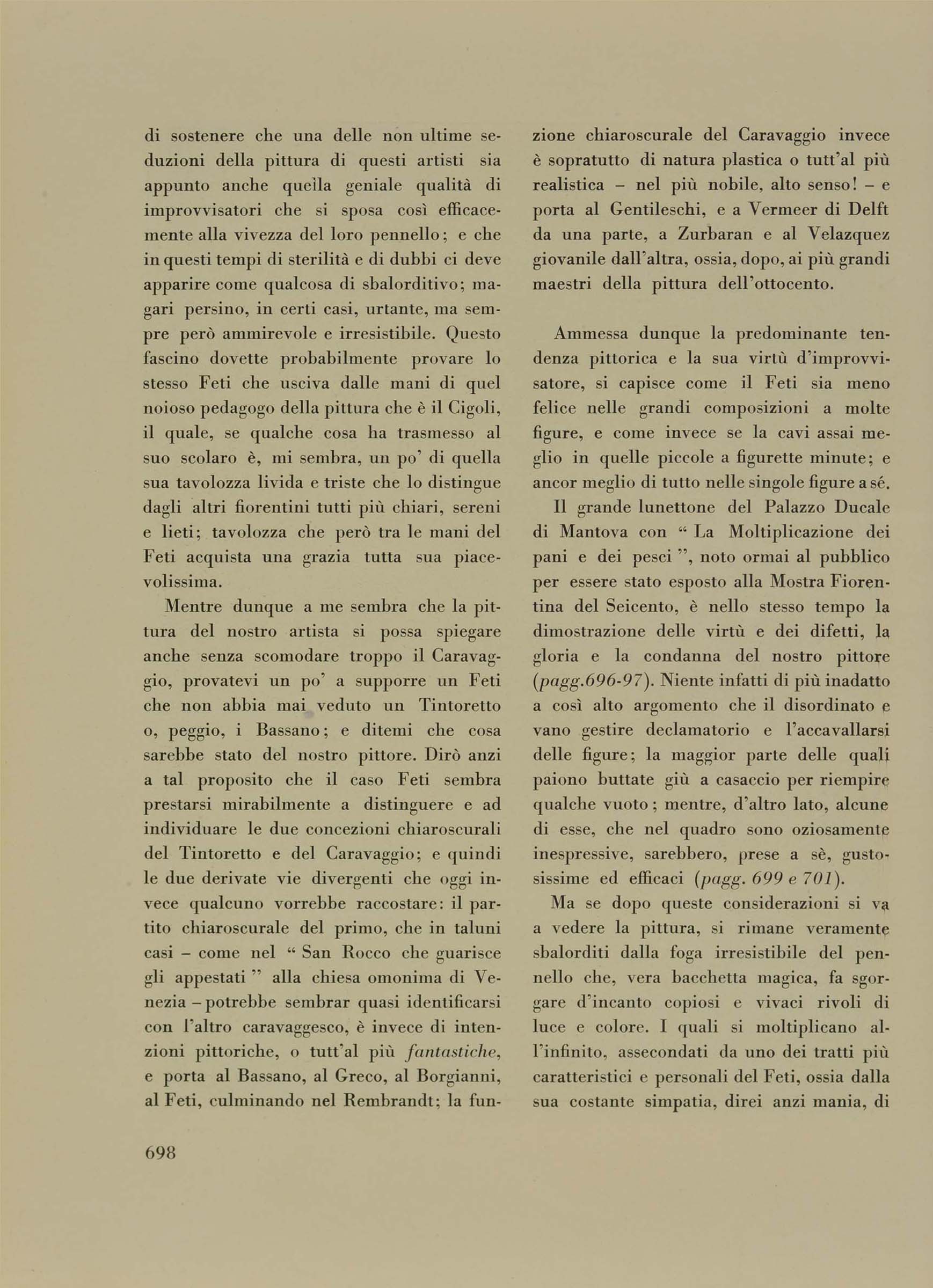 pagina sinistra