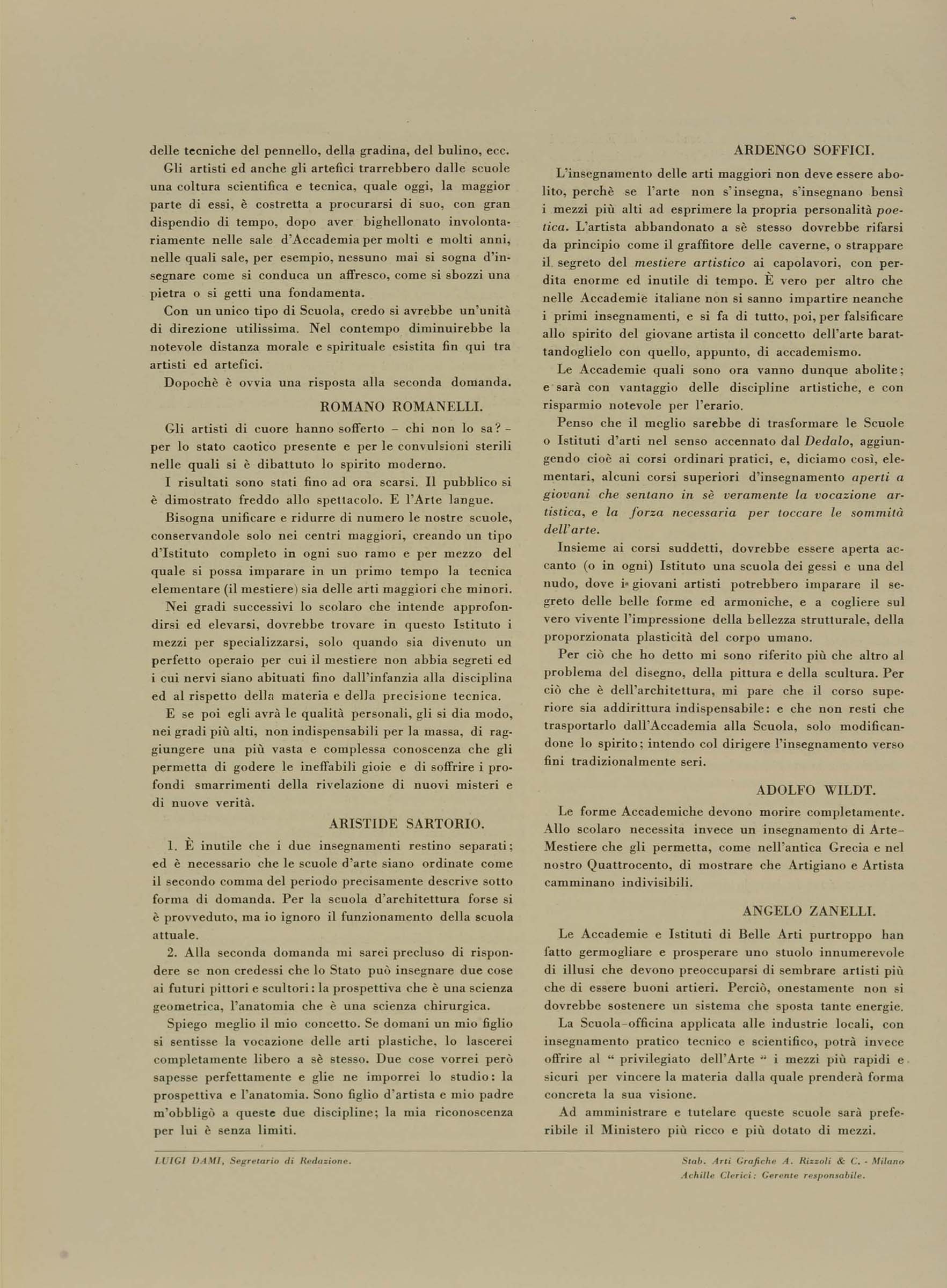 pagina sinistra