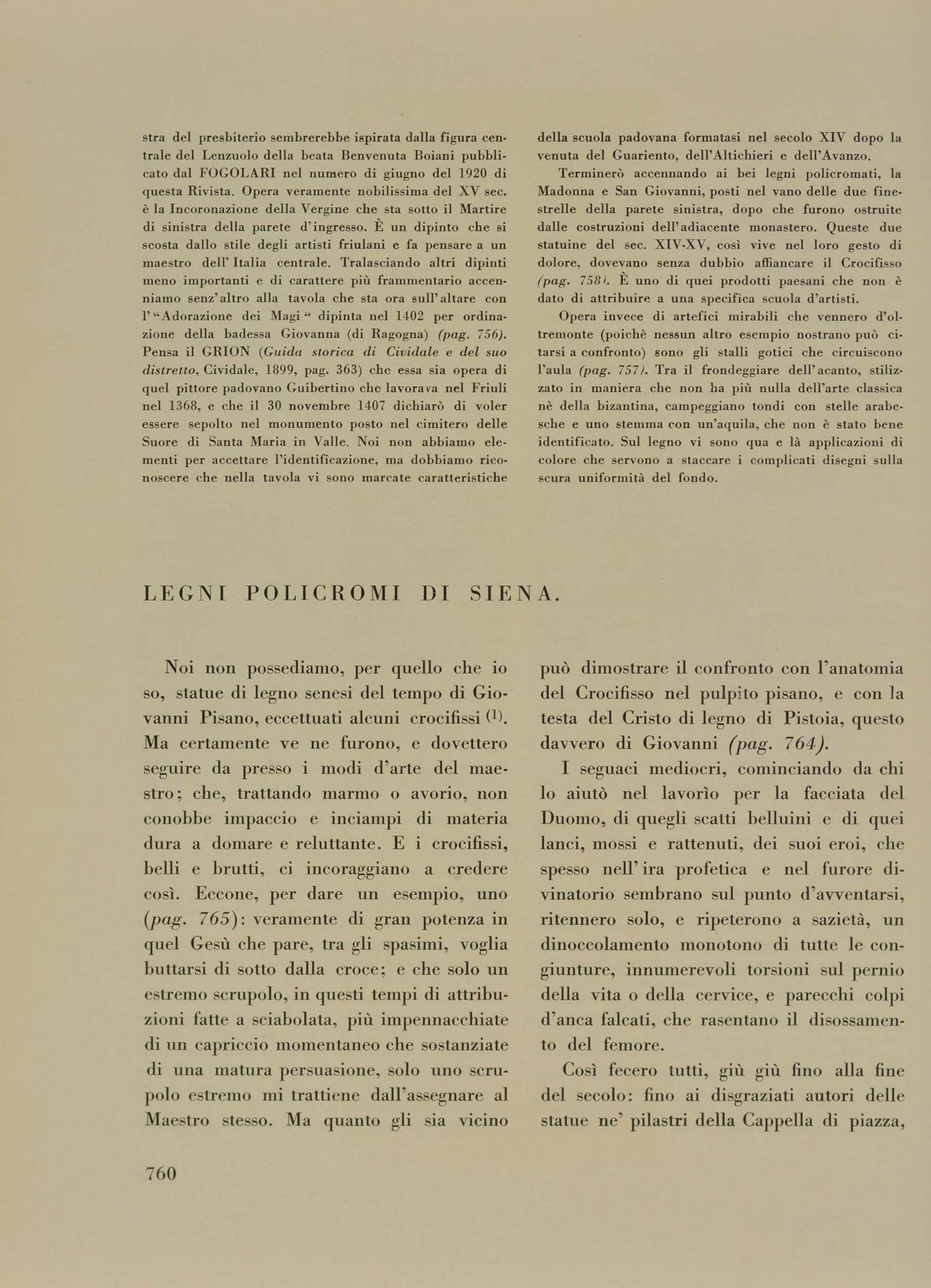 pagina sinistra