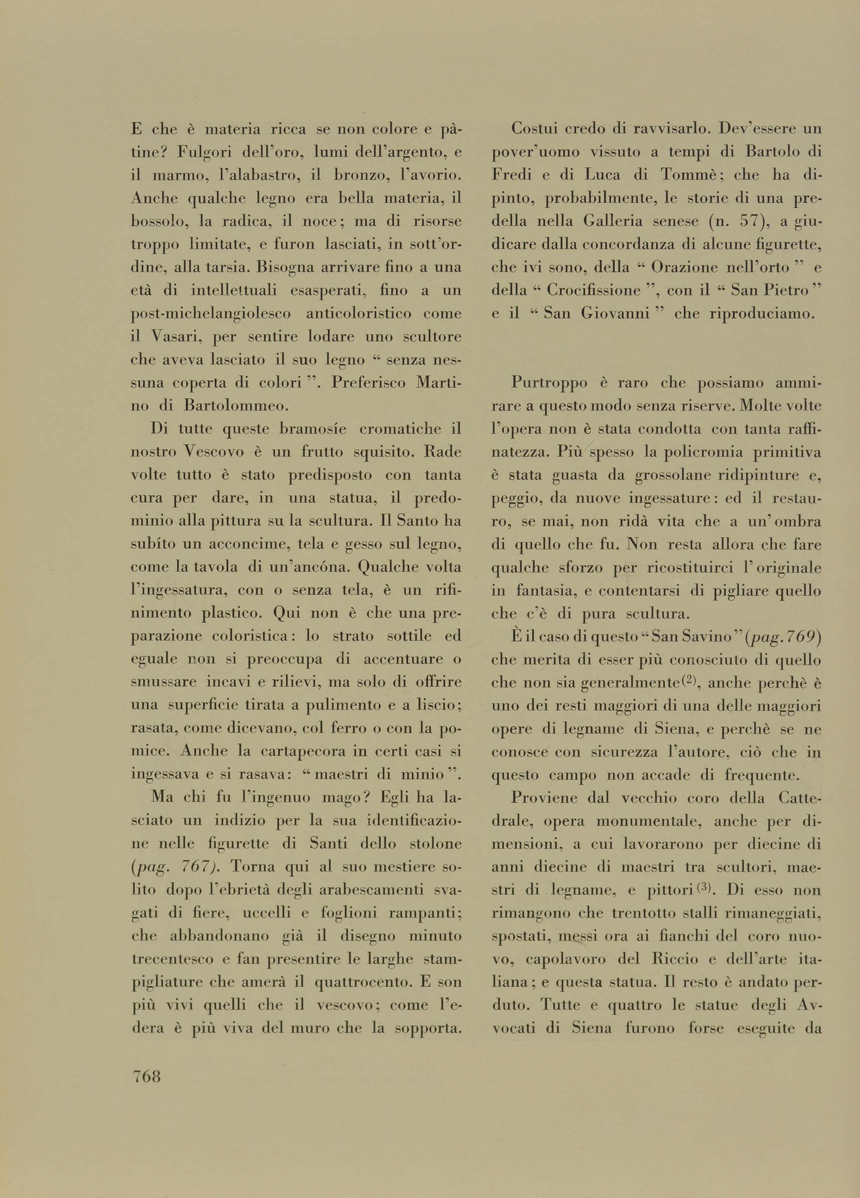 pagina sinistra