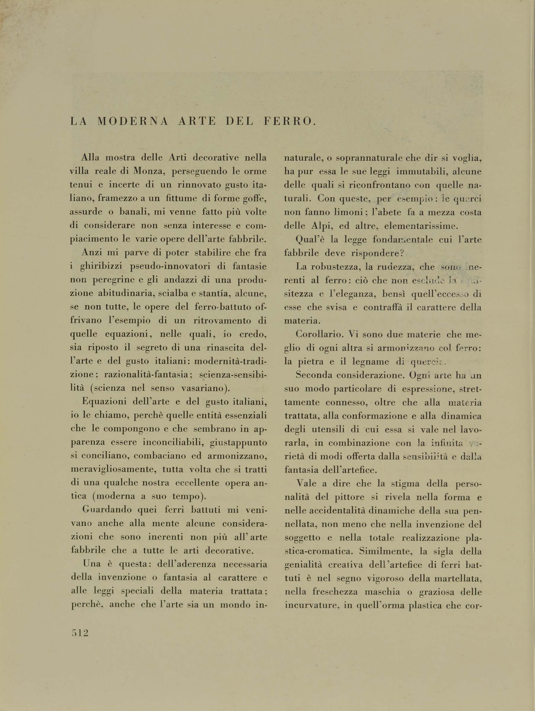 pagina sinistra