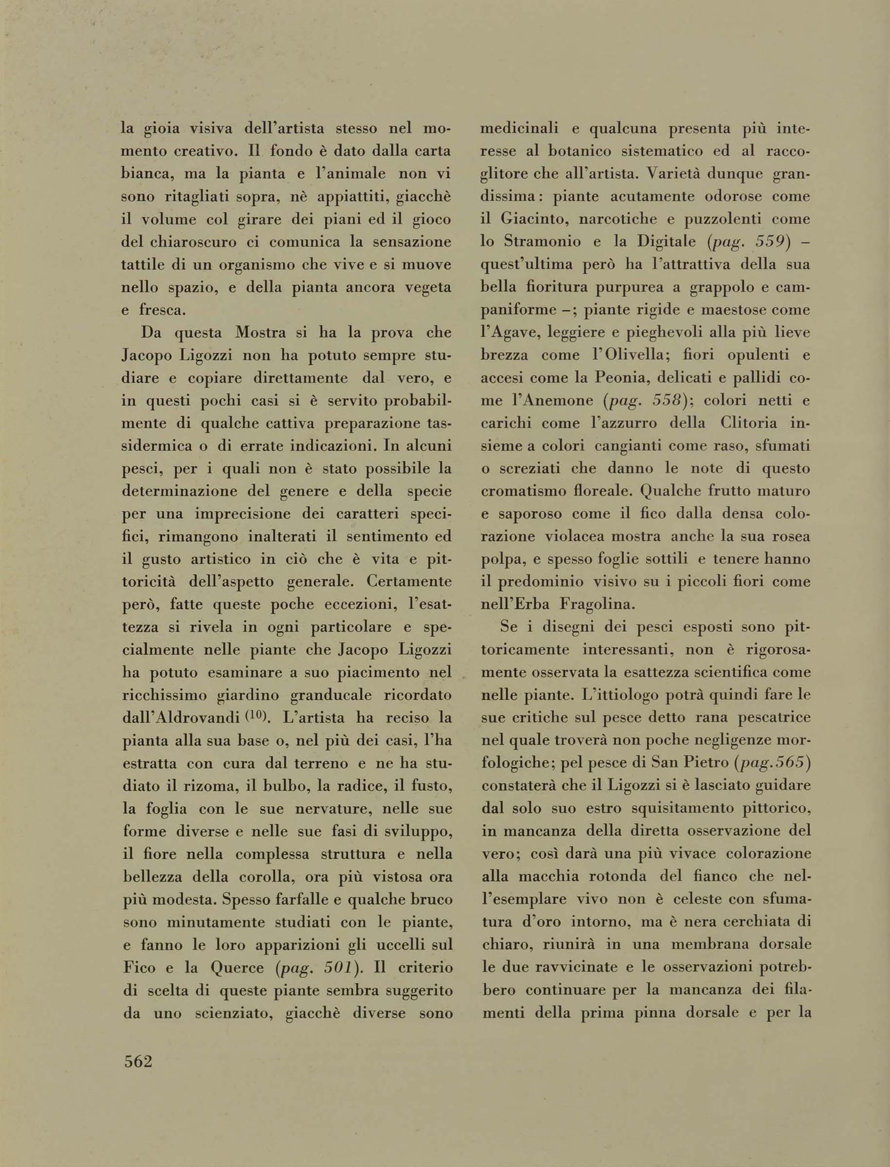 pagina sinistra