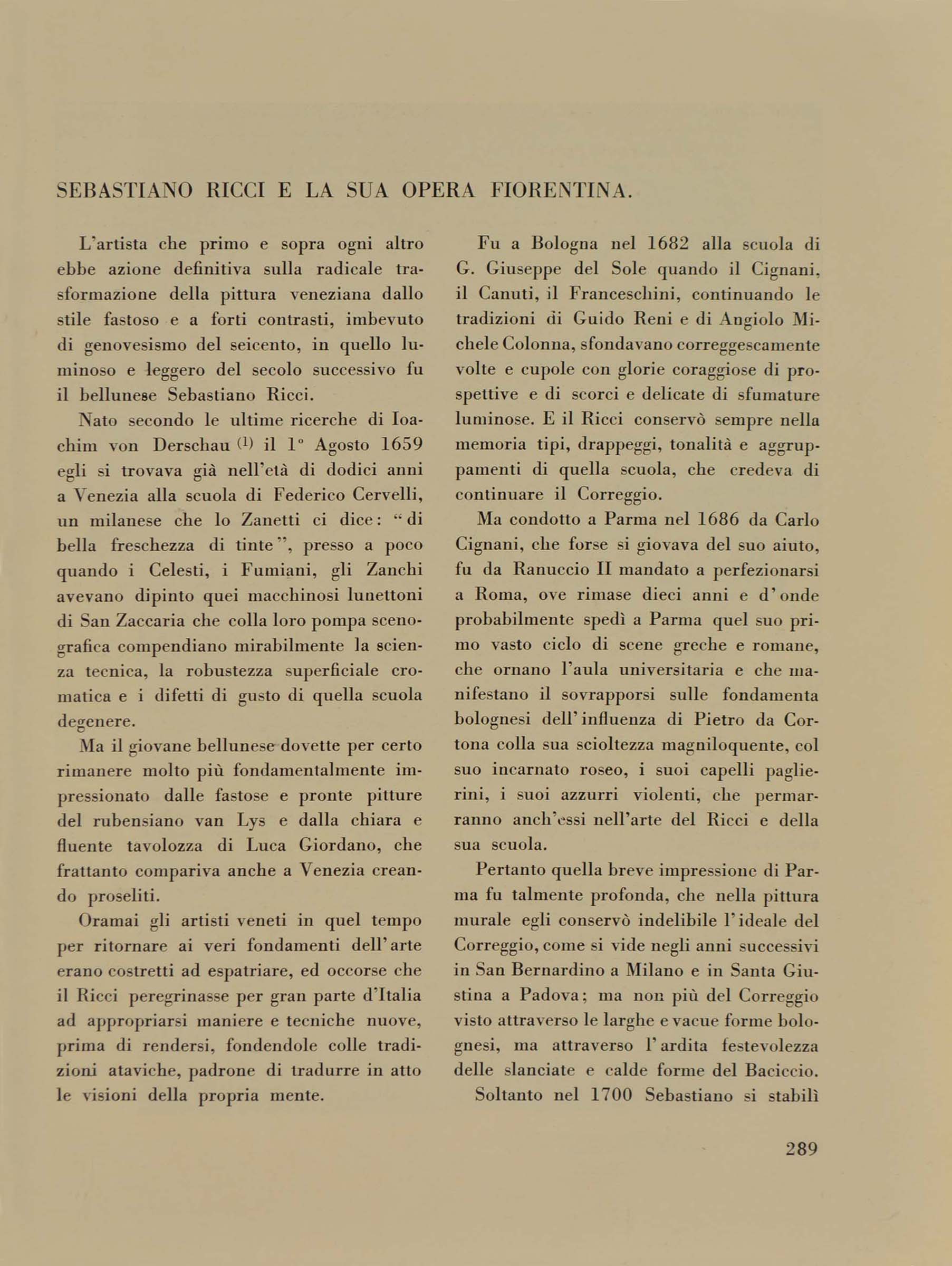 pagina sinistra