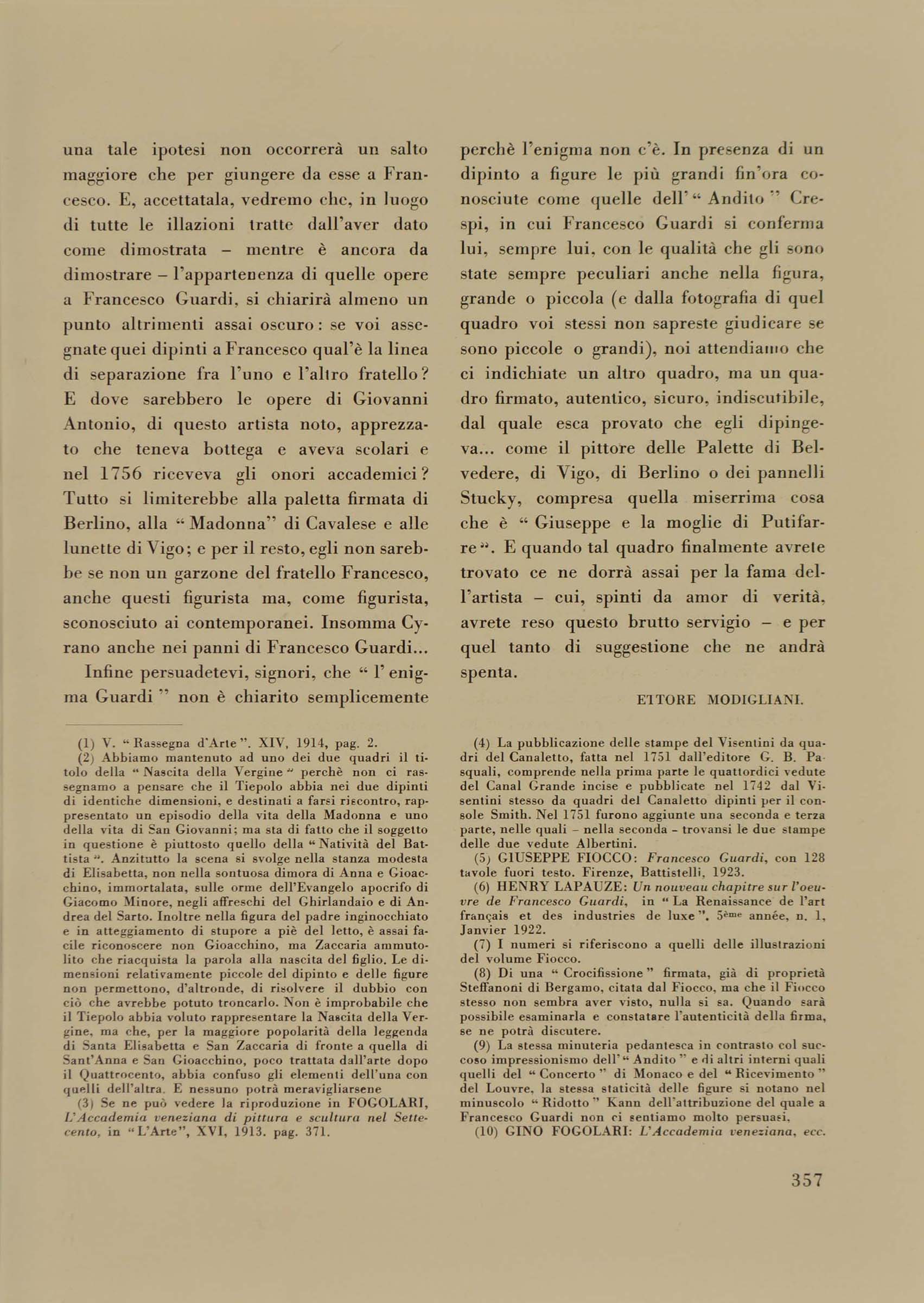 pagina sinistra