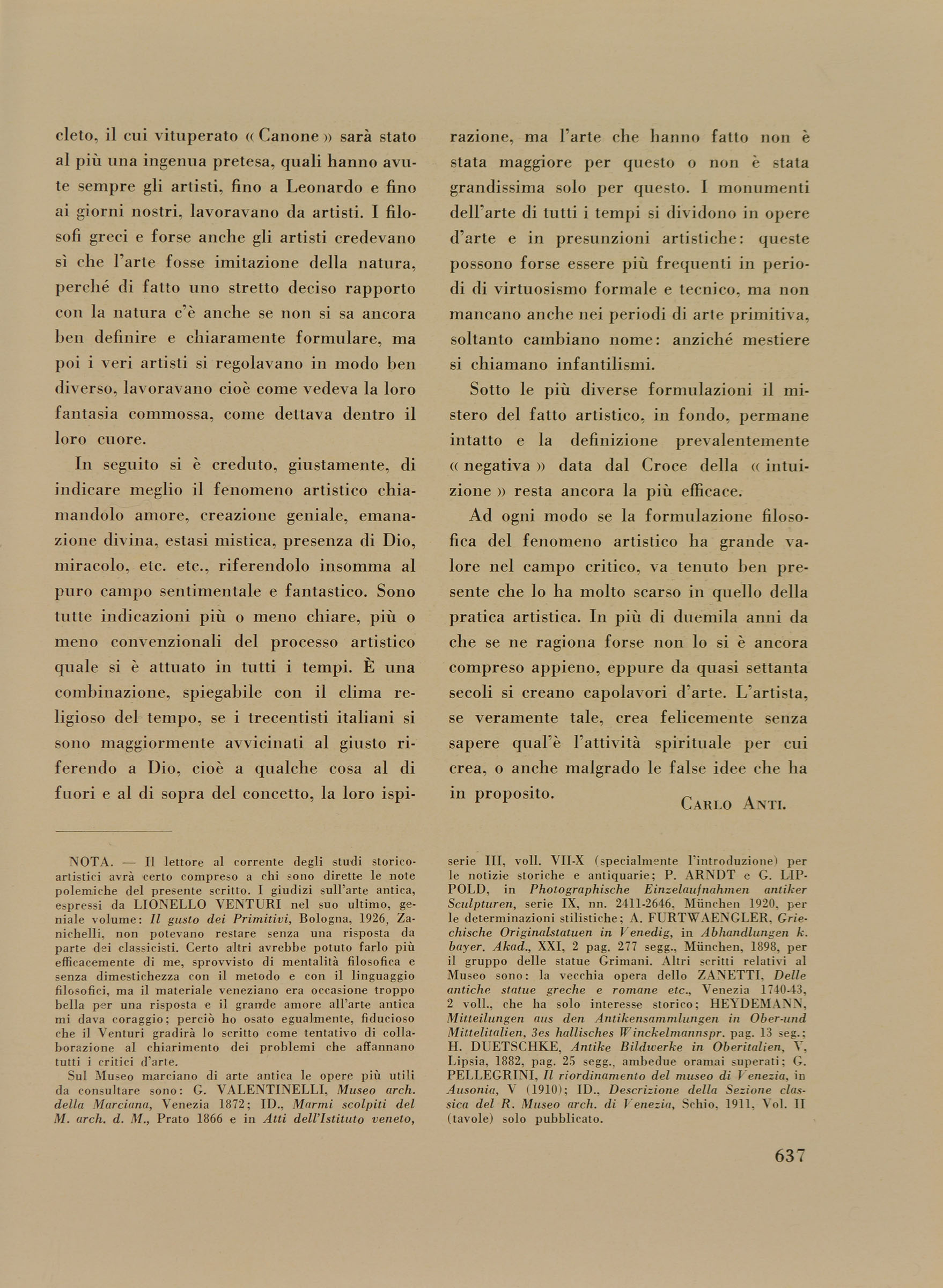 pagina sinistra