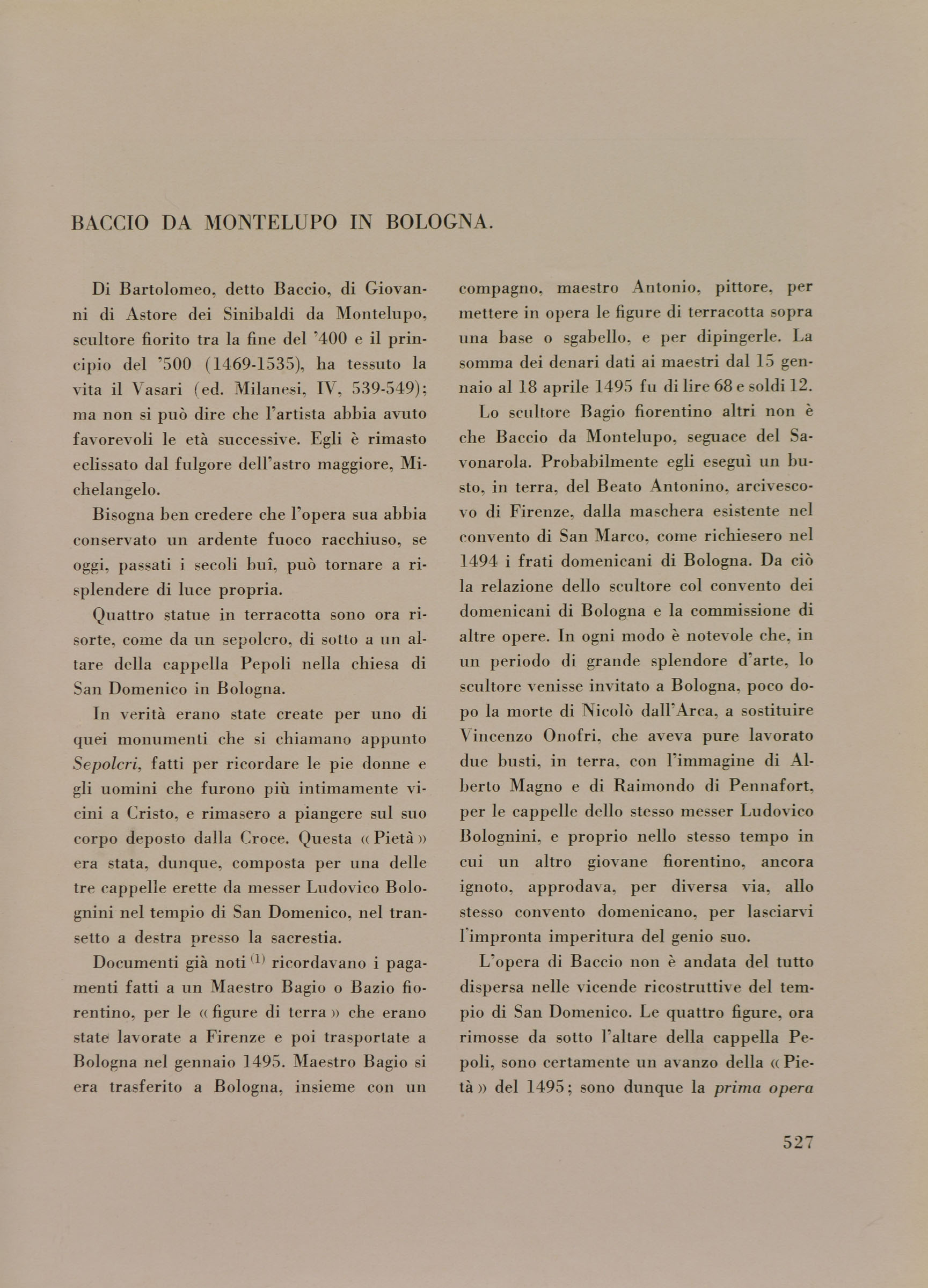 pagina sinistra