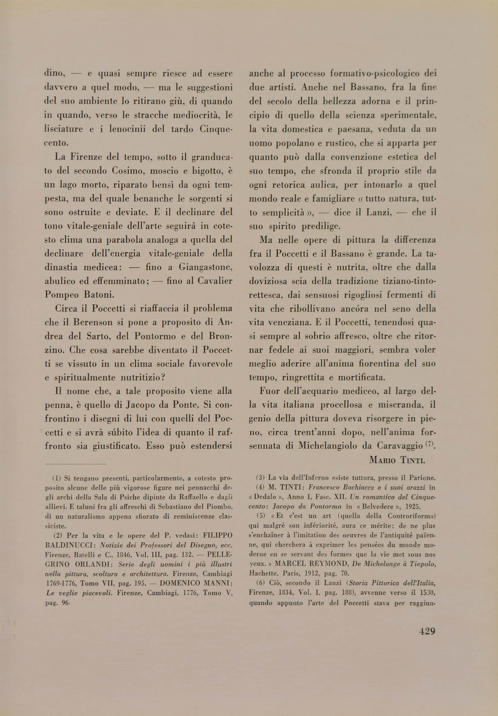 pagina sinistra