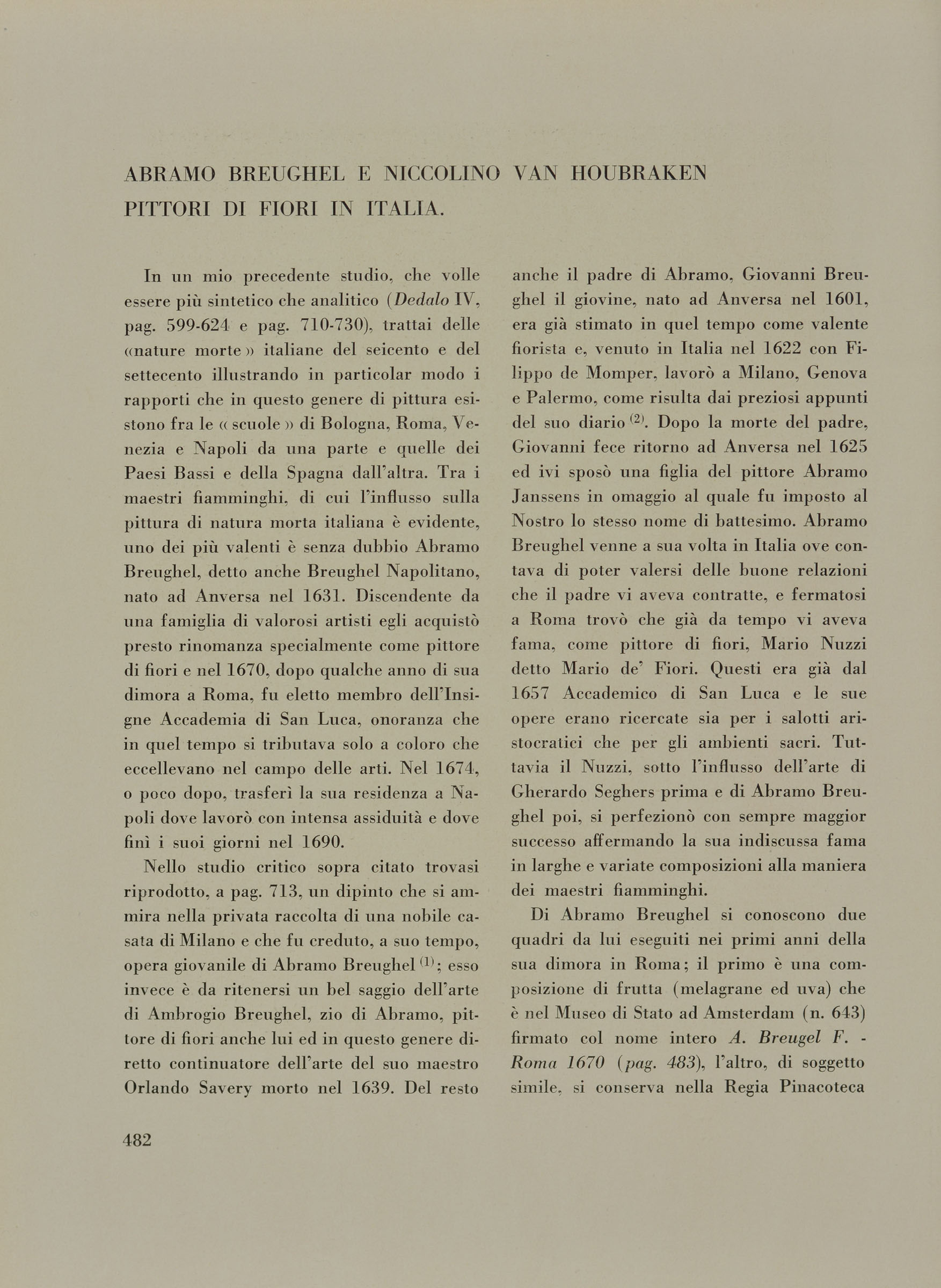 pagina sinistra