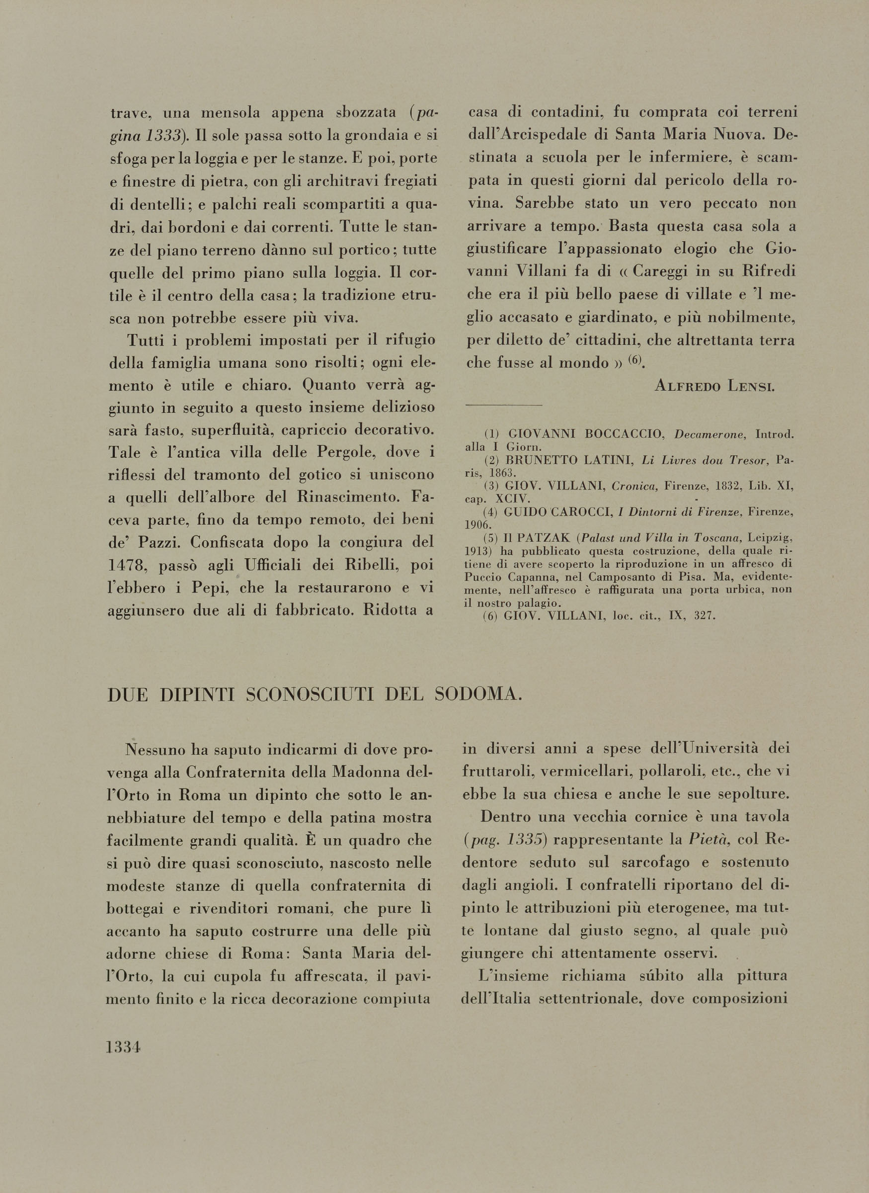 pagina sinistra
