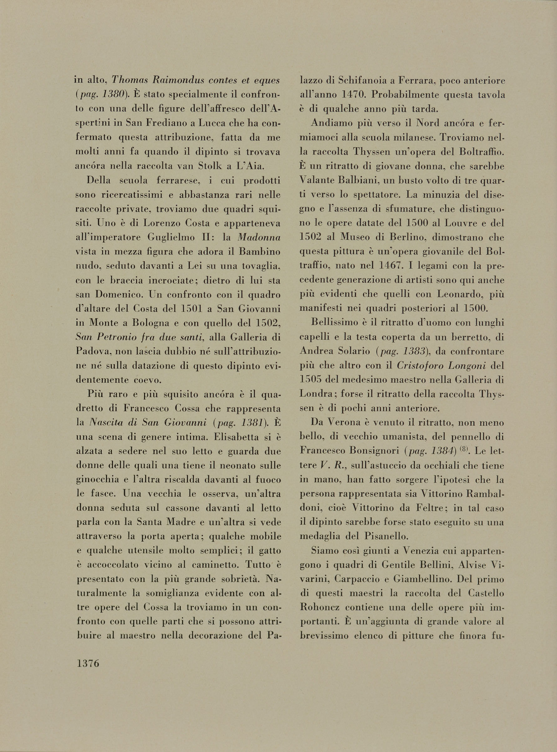 pagina sinistra