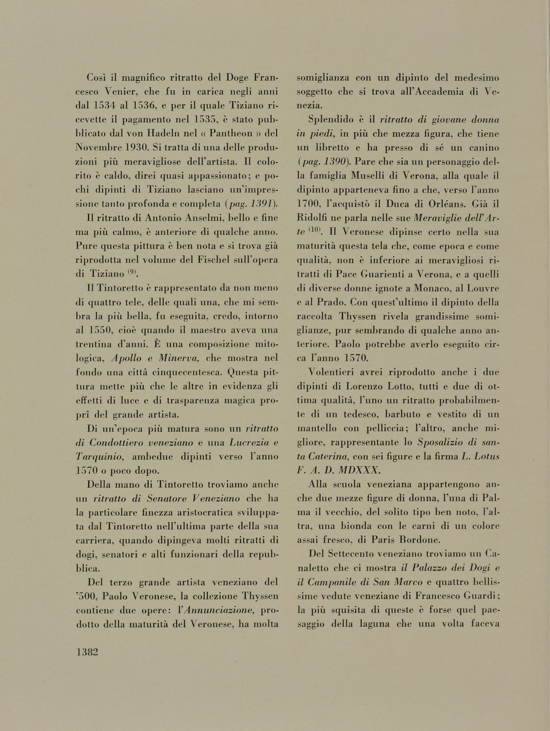 pagina sinistra