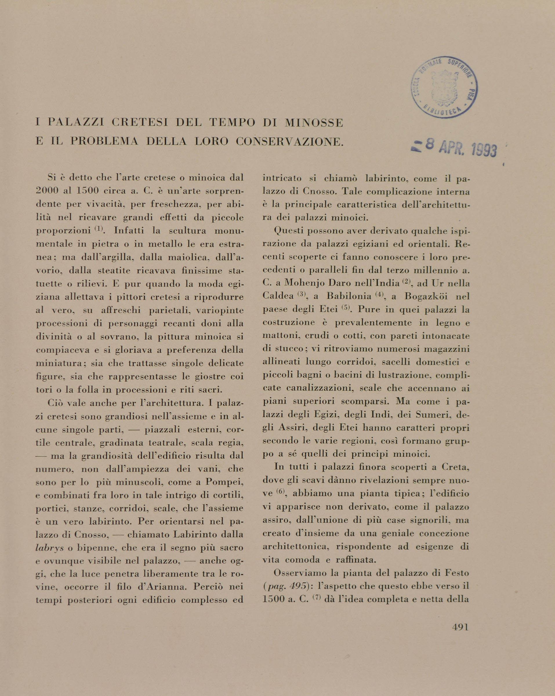 pagina sinistra