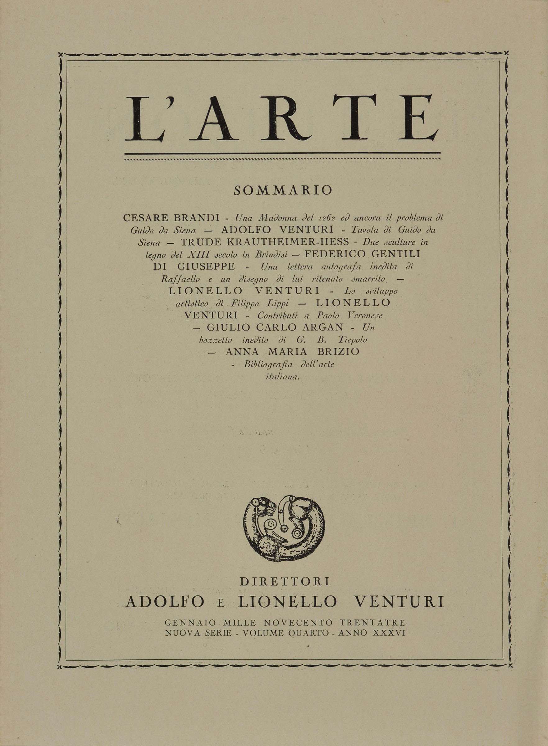 pagina sinistra